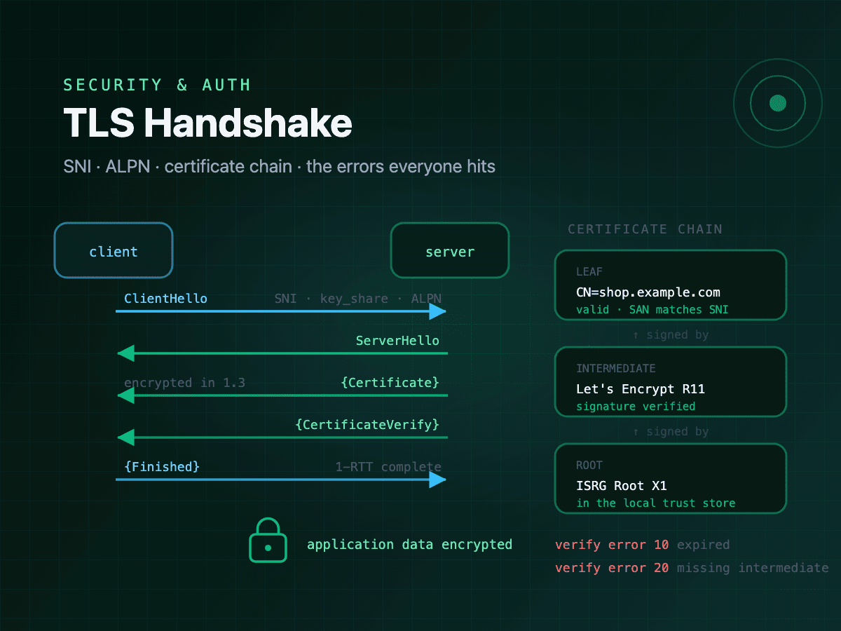 TLS Handshake & Certificate Chain